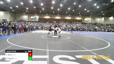 115 lbs Consi Of 16 #2 - LeeAnn Buck, Glendale Mat Club vs Makenzie Martin, Nebraska Wrestling Academy