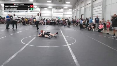 60 lbs Cons. Round 1 - Braylon Morris, Unattached vs Judah Lininger, Primus Wrestling