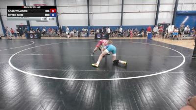 110 lbs Anze Williams, Michigan Blue vs Bryce Siem, Minnesota