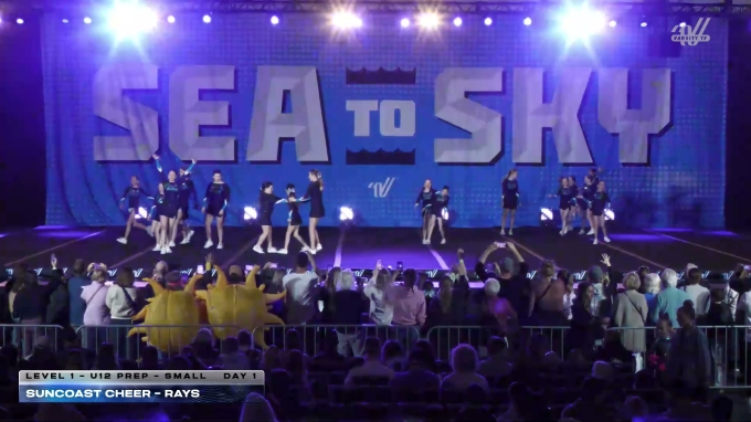 SunCoast Cheer - Rays [2026 L1 - U12 Prep - Small Day 1] 2026 Sea to ...