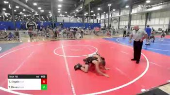 106 lbs Quarterfinal - Zane Engels, Summit vs Tommy Banas, Team Demolition