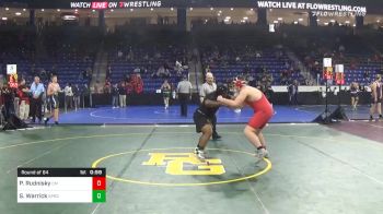 220 lbs Prelims - Patrick Rudnisky, Catholic Memorial vs Steven Warrick, Springfield Central