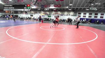 165 lbs Cons. Round 2 - Logan Sell, Friends University vs Noah Sample, Baker (Kan.)