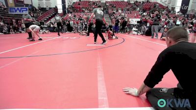 85 lbs Quarterfinal - Aaron Delgado, F-5 Grappling vs Chasyn Wilder, Kansas Mayhem 11u