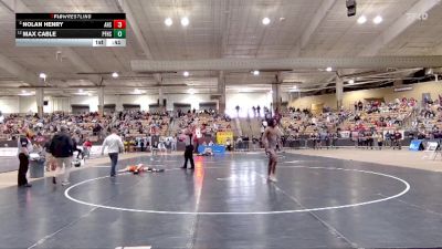 A 144 lbs Cons. Semi - Max Cable, Pigeon Forge High School vs Nolan Henry, Alcoa High School