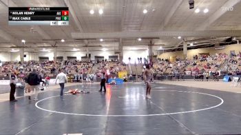 A 144 lbs Cons. Semi - Max Cable, Pigeon Forge High School vs Nolan Henry, Alcoa High School