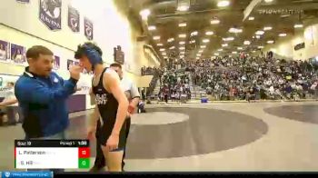 120 lbs Champ. Round 1 - Sully Hill, Dallas vs Luke Patterson, Eagle Point