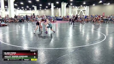 150 lbs Round 4 (16 Team) - Wesley Rinder-Goddard, Camden Outsiders The Socs vs Blake Forke, Team STL Blue