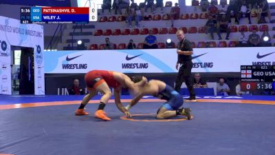 70 kg Qualif. - Davit Patsinashvili, Georgia vs John Wiley, United States