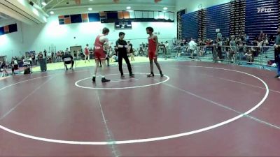 138 lbs Cons. Round 2 - Blake Pellar, Legacy Dragons vs Amontae Brown, Prince William Wrestling Club