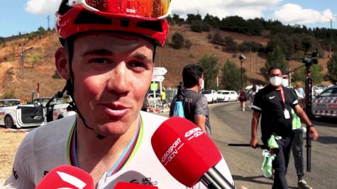 Mads Pedersen Bristles After Futile Chase For Field Sprint