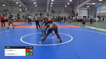 170 lbs Prelims - Zahir McLean-Felix, MetroWest United vs Gabriel Commons, Ragin Raisins Fredonia