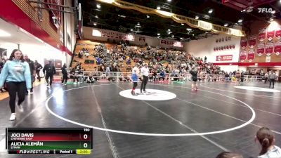 190 lbs Champ. Round 1 - Alicia Alemãn, Lyman vs Joci Davis, Cheyenne East