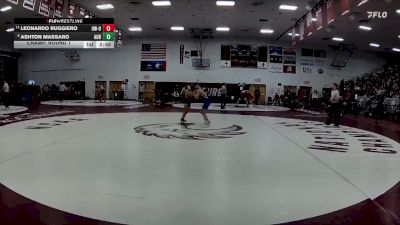 149 lbs Champ. Round 1 - Leonardo Ruggiero, Wisconsin-Oshkosh vs Ashton Massaro, Aurora Universtiy