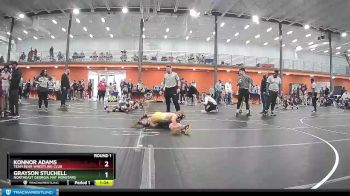 95 lbs Round 1 - Grayson Stuchell, Northeast Georgia Mat Monstars vs Konnor Adams, Team Bear Wrestling Club