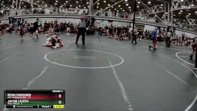 96 lbs Round 3 (8 Team) - Ryan Farissier, Mat Warriors Red vs Jacob Liuzza, Full Circle