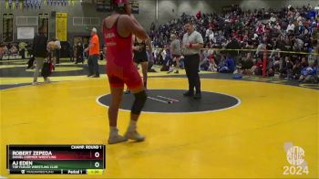 153 lbs Champ. Round 1 - Robert Zepeda, Daniel Cormier Wrestling vs Aj Eden, Top Fueler Wrestling Club