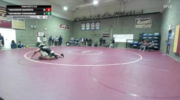 126 lbs Quarterfinal - Raymond Contreras, Jurupa Valley vs Salvador Bautista, Palm Desert