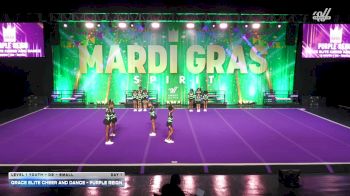 Grace Elite Cheer and Dance - Purple Reign [2026 L1 Youth - D2 - Small Day 1] 2026 Mardi Gras Grand Nationals