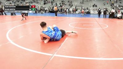 160 lbs Consolation - Kam Dotson, GA vs Elias Motta, MN