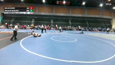 144 lbs Cons. Round 2 - Nolan Maier, Oak Ridge vs Malachi McElroy, Bishop Manogue