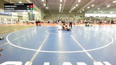 110 lbs Rr Rnd 2 - Rowen Musick, Steel Hunt Savages vs JJ Kuncaitis, The Fort Hammers