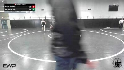 150 lbs Cons. Round 2 - Paul Costa, Matilda Torres High School vs Tyler Filice, Christopher