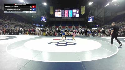 100 lbs Champ. Rd Of 16 - Aniyah Whayne, FL vs Jaidyn Alvarado, KS
