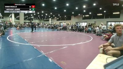 132 lbs Cons. Round 2 - Owen Ingalls, Well Trained vs Anthony Oubre, Brother Melchoir