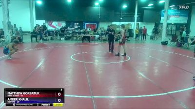 165 lbs Placement Matches (8 Team) - Matthew Gorbatuk, New Jersey vs Ameer Khalil, Illinois