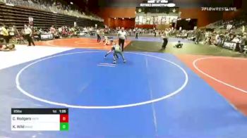 65 lbs Semifinal - Colton Rodgers, Natron Colts vs Kyler Wild, Mandan WC