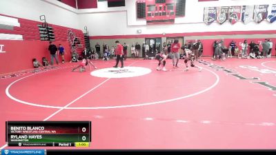 117 lbs Round 2 - Benito Blanco, Victory Wrestling-Central WA vs Ryland Hayes, Washington