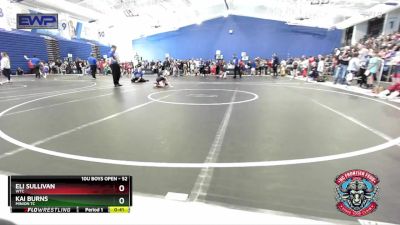 52 lbs Semifinal - Eli Sullivan, WTC vs Kai Burns, Minion TC