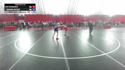 126 lbs Cons. Round 4 - Levi Schwartz, Askren Wrestling Academy vs Broden Butzke, Askren Wrestling Academy