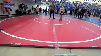 100 lbs Rr Rnd 2 - Teryn Scott, Wagoner Takedown Club vs Emma Luper, Wyandotte Youth Wrestling