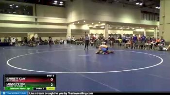 145 lbs Round 1 (10 Team) - Logan Petro, Illinois Top Dawgs vs Garrett Clay, Delta Eagles