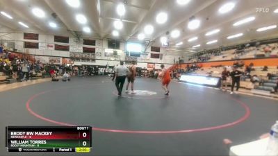 190 lbs Round 1 (4 Team) - William Torres, Rocky Mountain vs Brody BW Mackey, Newcastle