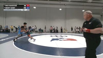 71 kg Cons. Rd Of 16 - Reza Massjouni, Virginia vs Emory Gunby, Pennsylvania