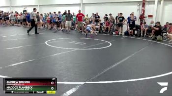 72 lbs Round 1 (8 Team) - Andrew Dolson, PA Alliance Red vs Maddox Plambeck, U2 Upstate Uprising Blue