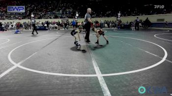 43 lbs Round Of 16 - Nolan Ortiz, Lions Wrestling Academy vs Maverick Reid, Pocola Youth Wrestling