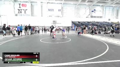 152 lbs Cons. Round 3 - Michael Accardo, Deep Roots Wrestling Club vs Caine DeGolier, Olean Wrestling