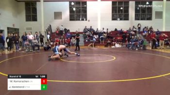 220 lbs Prelims - Wells Kamerschen, Lovett vs Jonathan Hammond, Mount Vernon