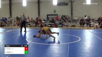 100 lbs Prelims - Heather Crull, Northeastern vs Ava Ward, Bull Trained