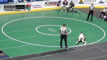 103 lbs Consi Of 32 #1 - Braxon Crook, Greenville vs Jackson Keiser, Loyalsock