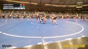 92 lbs Consi Of 8 #1 - Kilian Paddock, American Dream Wrestling Club vs Landon Rowley, Topeka Blue Thunder