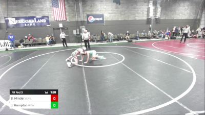 106 lbs Rr Rnd 3 - Bode Minder, Governors vs Jagger Hampton, Midwest Destroyers