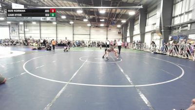 80 lbs Round Of 16 - Gus Korniak, ARES - EL vs Liam Hyde, Region Wrestling Academy - EL