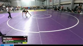 126 lbs Round 1 (16 Team) - Bryson Brown, Amarillo vs Max Trostle, Amarillo Caprock