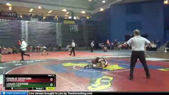 138 lbs Cons. Round 2 - Charlie Gessford, Archbishop Spalding vs Logan Cantone, Don Bosco Prep