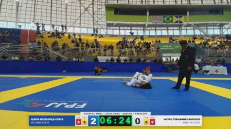 NICOLE FERNANDES RAPOUSO vs FLÁVIA MENDONÇA COSTA 2026 FPJJ Circuito Paulista GI Etapa 3